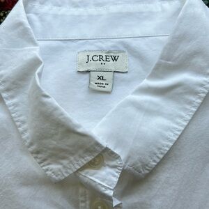 J crew white stretch shirt